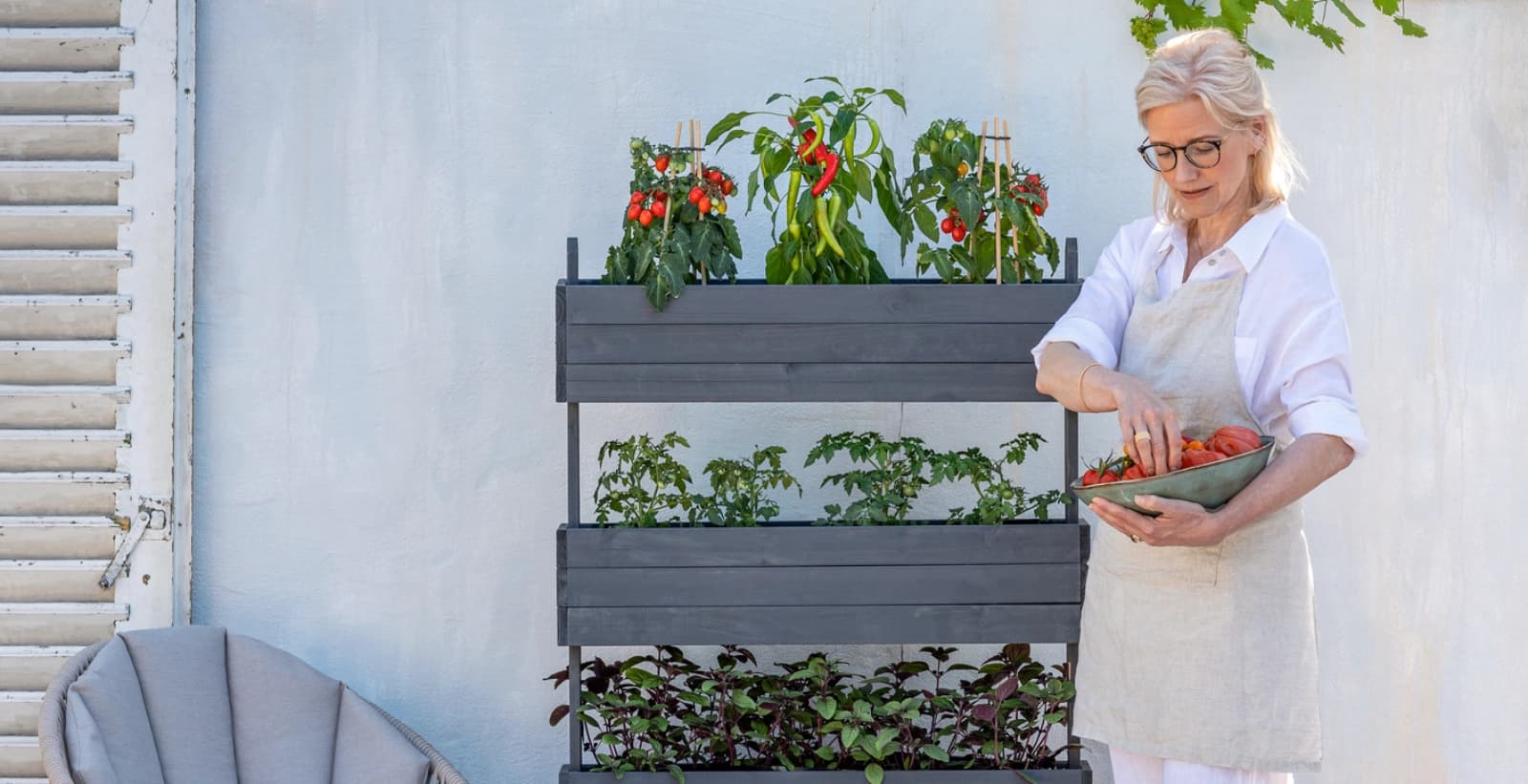 Grünes Paradies in der Stadt