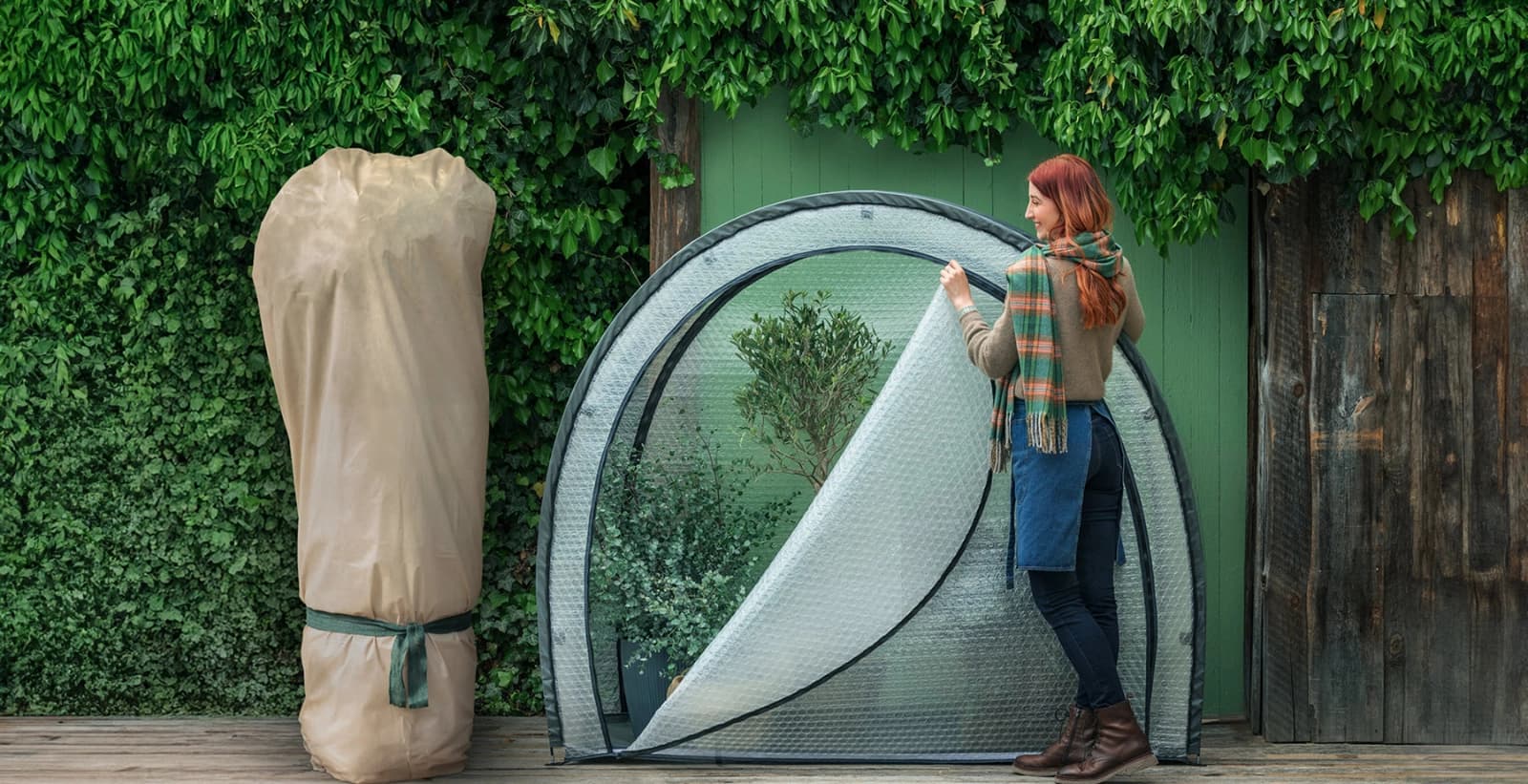 Pflanzen draußen sicher durch den Winter