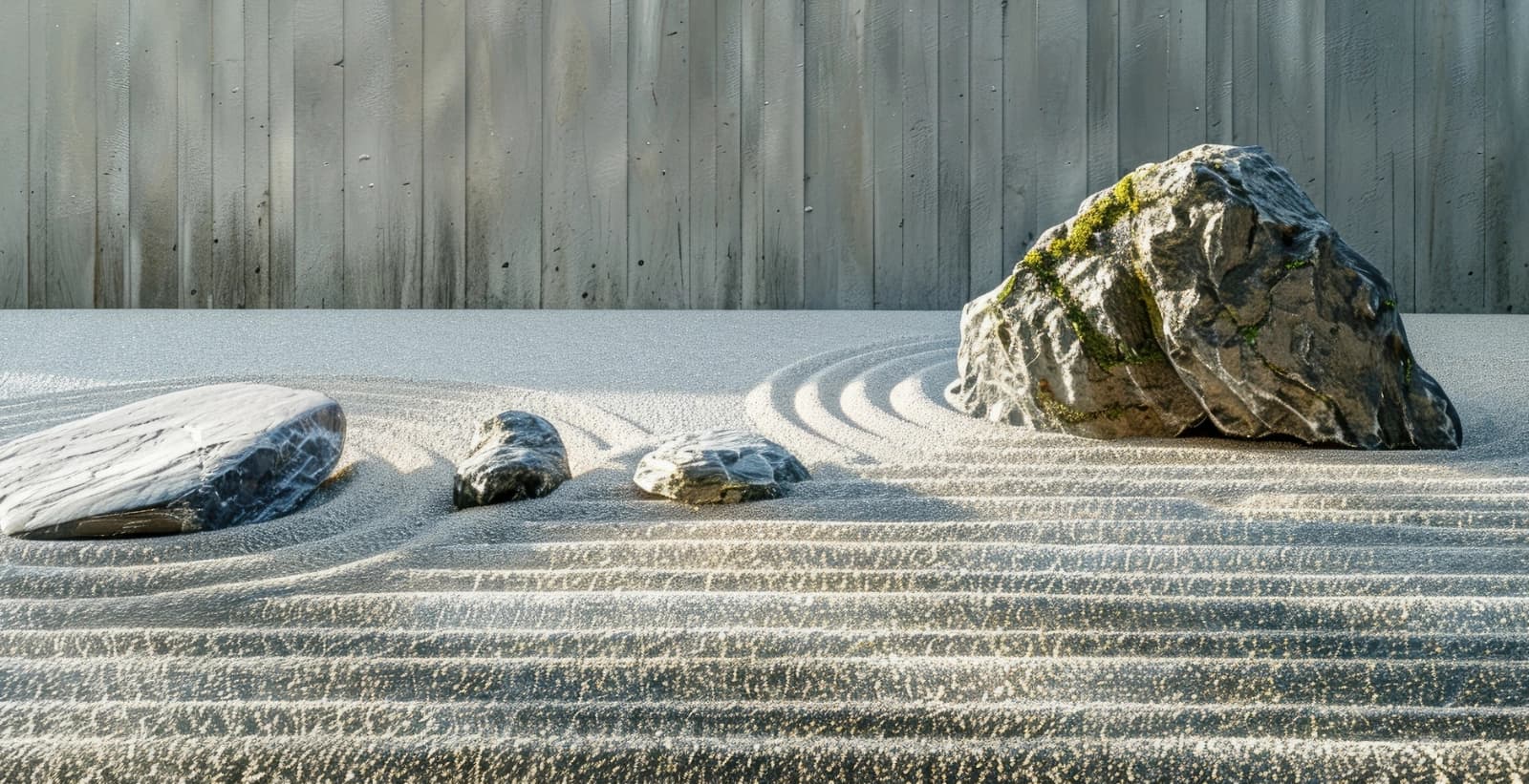 Japanischer Kiesgarten