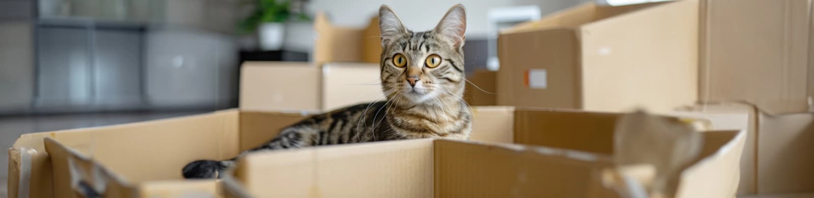 Umzug mit Katze