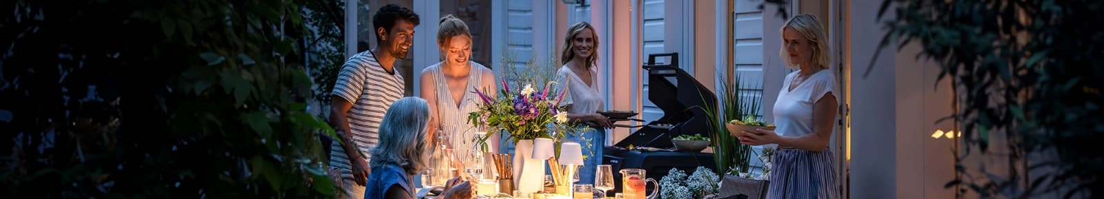 Sommer, Freunde, Terrassenparty