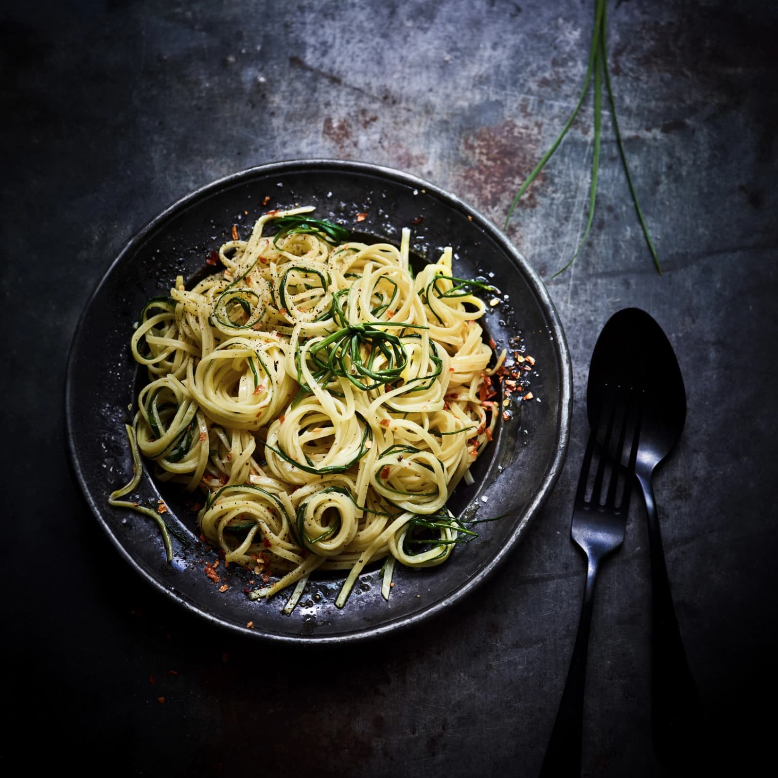 Spaghetti Pasta aglio olio