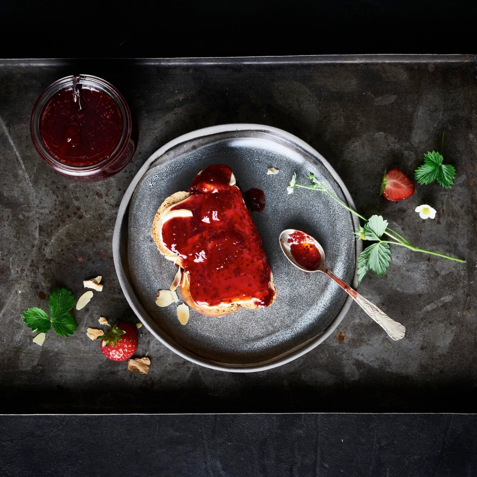 Erdbeerbrotaufstrich