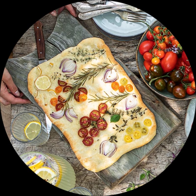 Kräuter-Foccacia