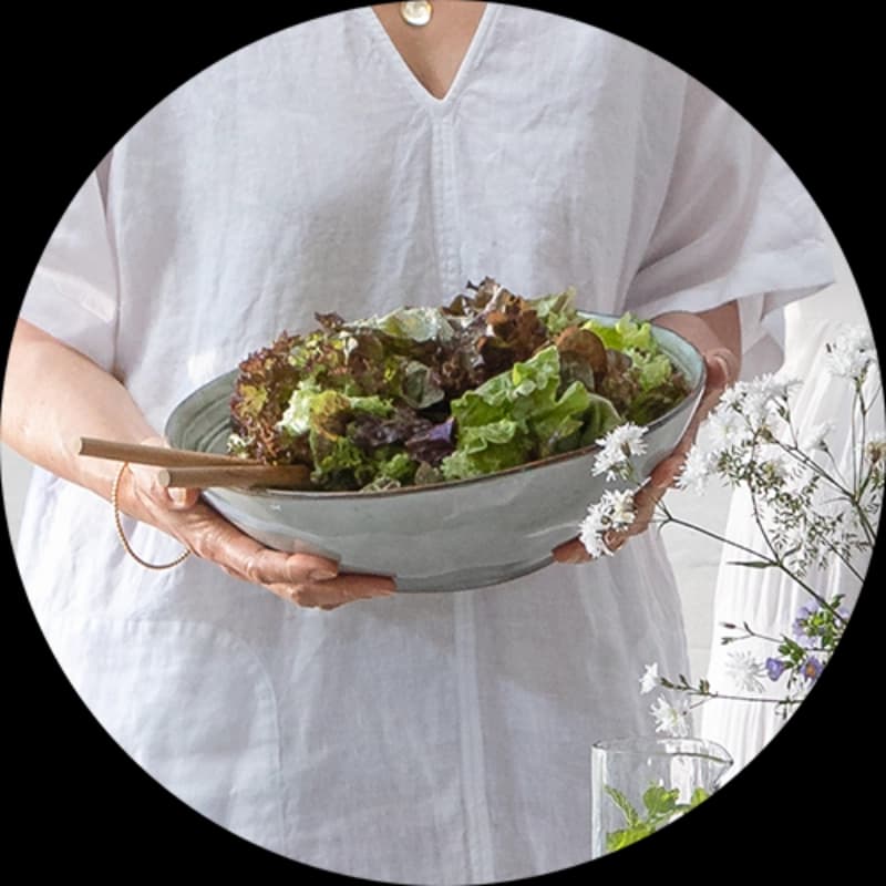 Grüner Blattsalat