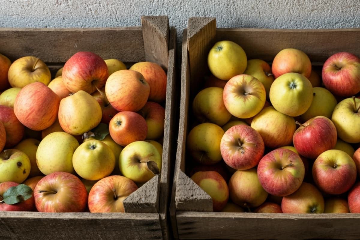 Obstlager kontrollieren