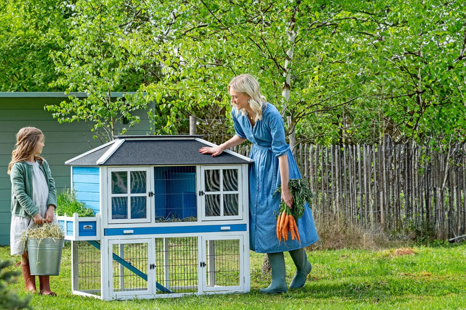 Wohlfühlheime für Kaninchen & Hühner