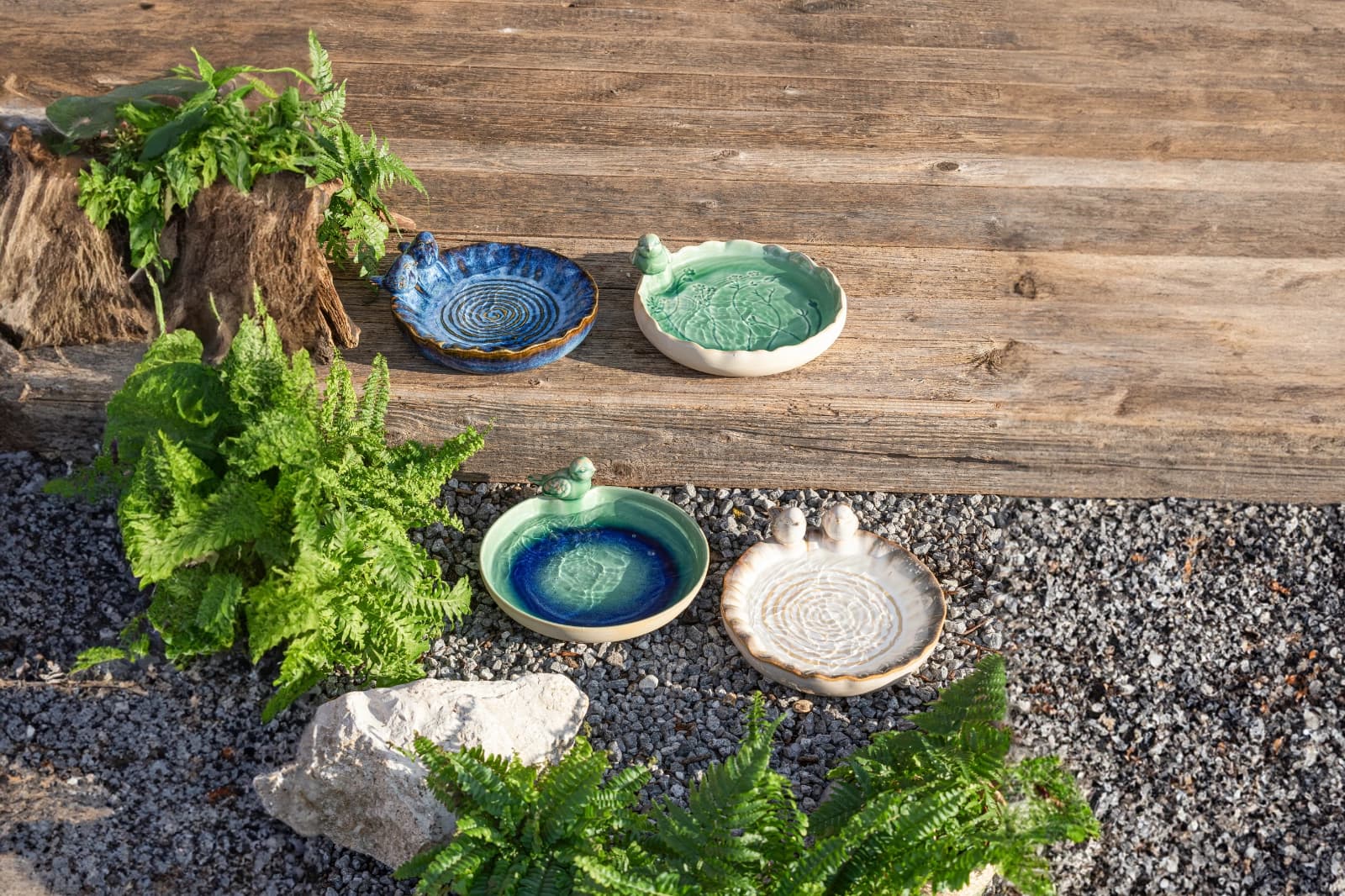 Vogeltränke pflegen